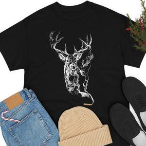 Deer Hunting Smoke Em Hunter Men's T-Shirt Cotton